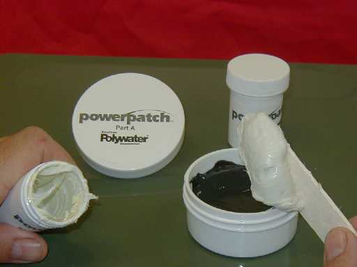 All of the Part B is added to the Resin Part A cup. Both parts are pre-measured for your convenience.