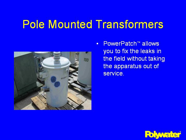 PowerPatch® allows you to fix the leaks in the field without taking the apparatus out of service.