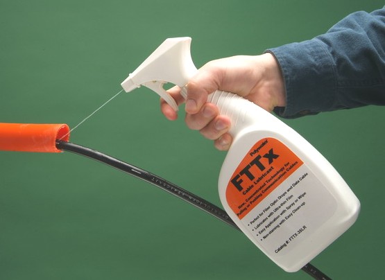 Polywater® FTTx Catalog #FTTx-35LR Quart Spray Bottle.