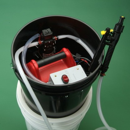 Polywater® SPY Catalog #PB-5 Automated, rechargeable Pump-in-a-Bucket for 5-gallon pails.