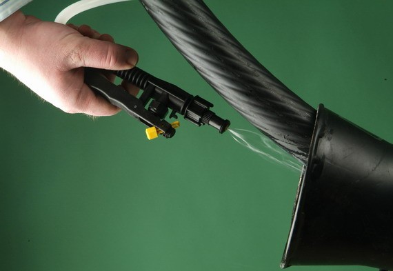 Polywater® SPY Catalog #PB-5 Automated, rechargeable Pump-in-a-Bucket for 5-gallon pails.